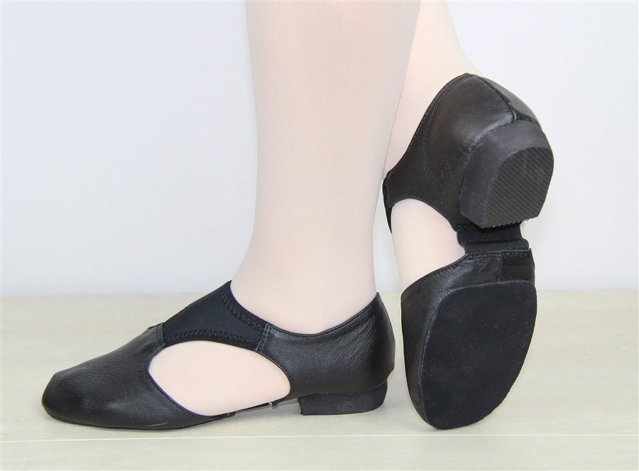 Grecian Sandals (Black Slip-On) Calisthenics shoes