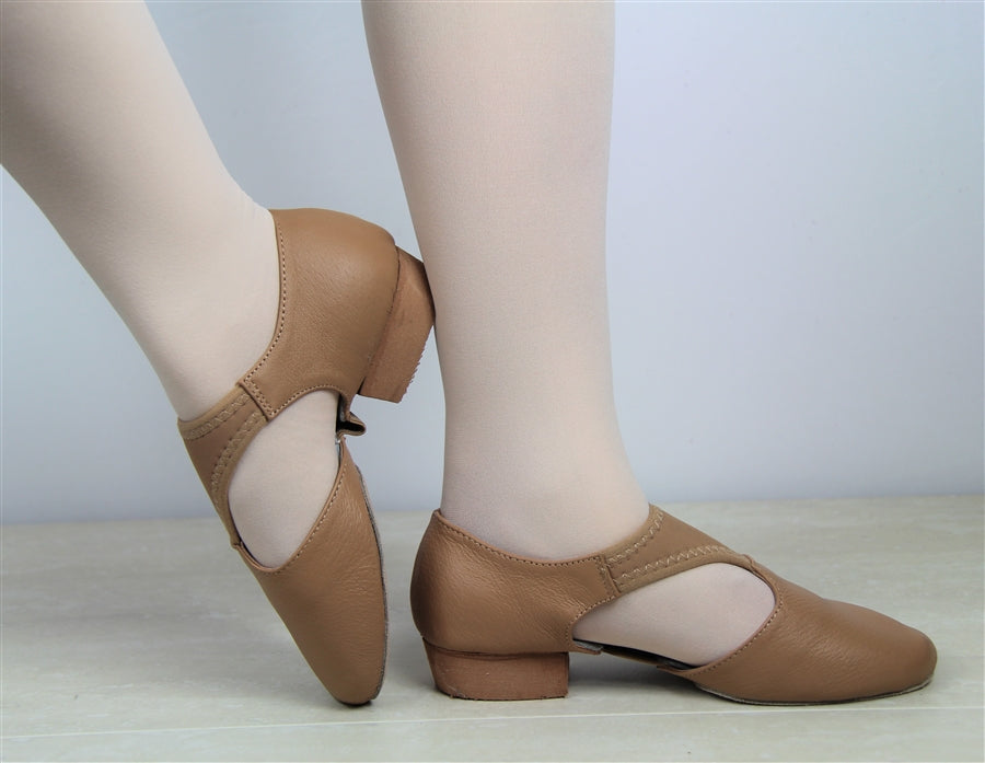 Grecian Sandals (Tan Slip-On) Calisthenics shoes