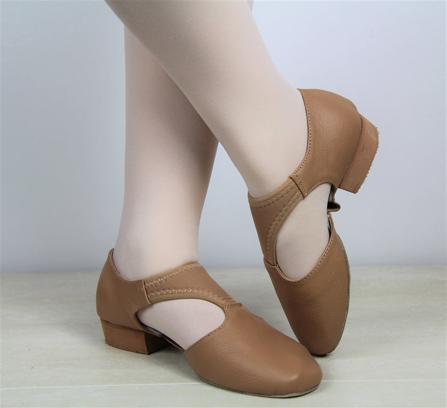 Grecian Sandals (Tan Slip-On) Calisthenics shoes