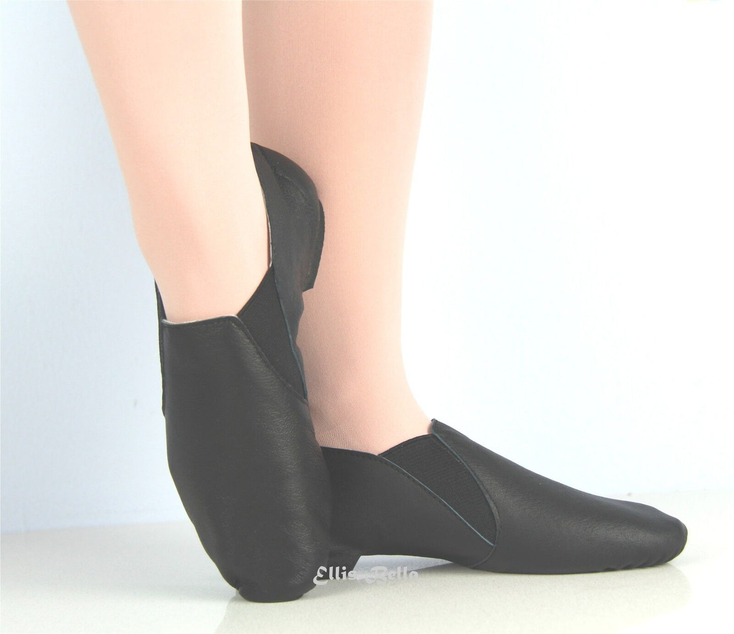 Slip on Jazz Booties (Black)