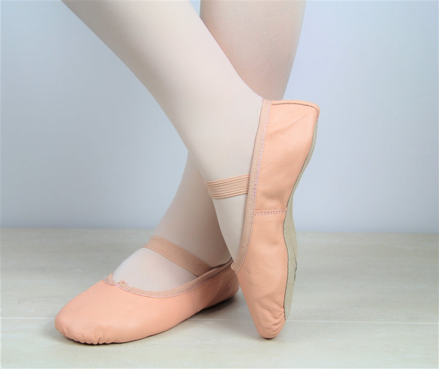 Full Sole Leather Ballet Shoes (Children Sizing)