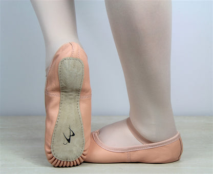 Full Sole Leather Ballet Shoes (Adult Sizing)