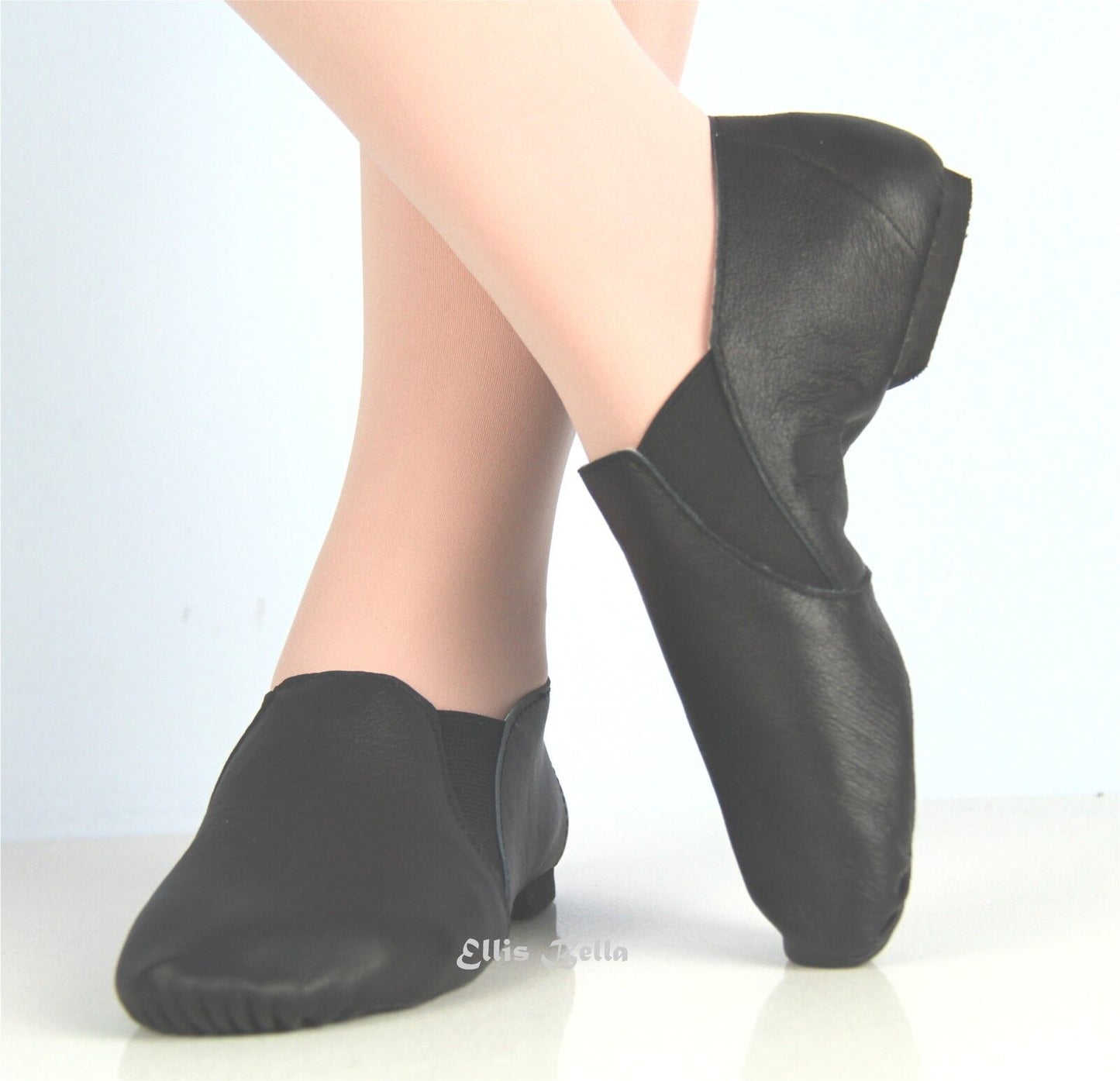 Slip on Jazz Booties (Black)