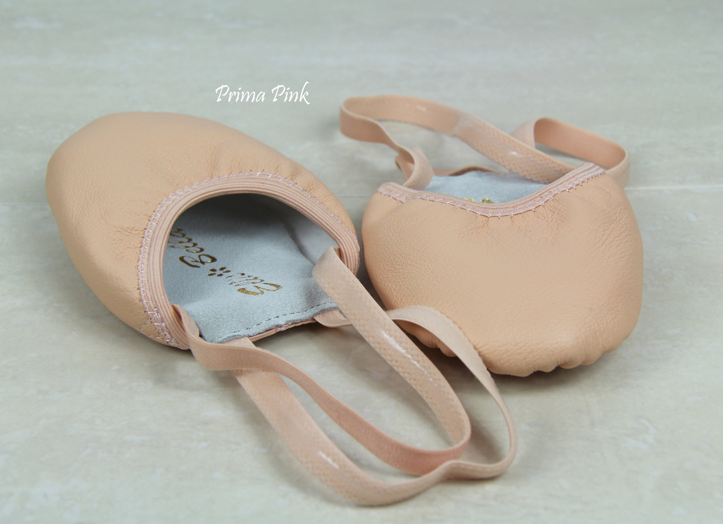 Rhythmic Gymnastics Toe Shoes, Half Lyrical Shoes (Prima pink)
