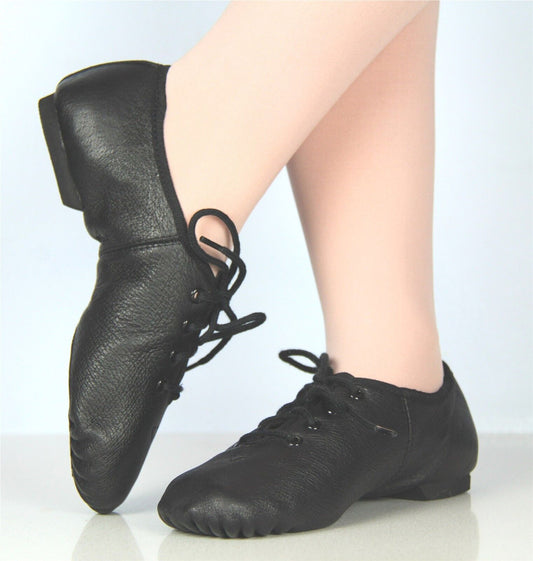 Lace up jazz shoes (Black)