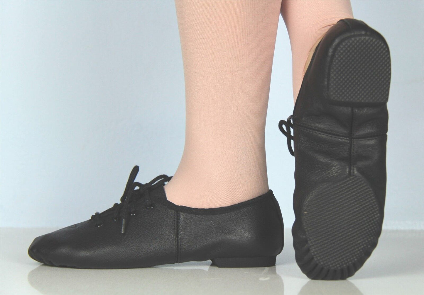 Lace up jazz shoes (Black)