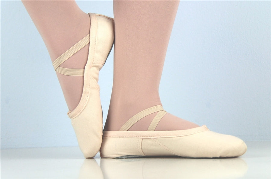 Canvas Ballet Shoes (Flesh)