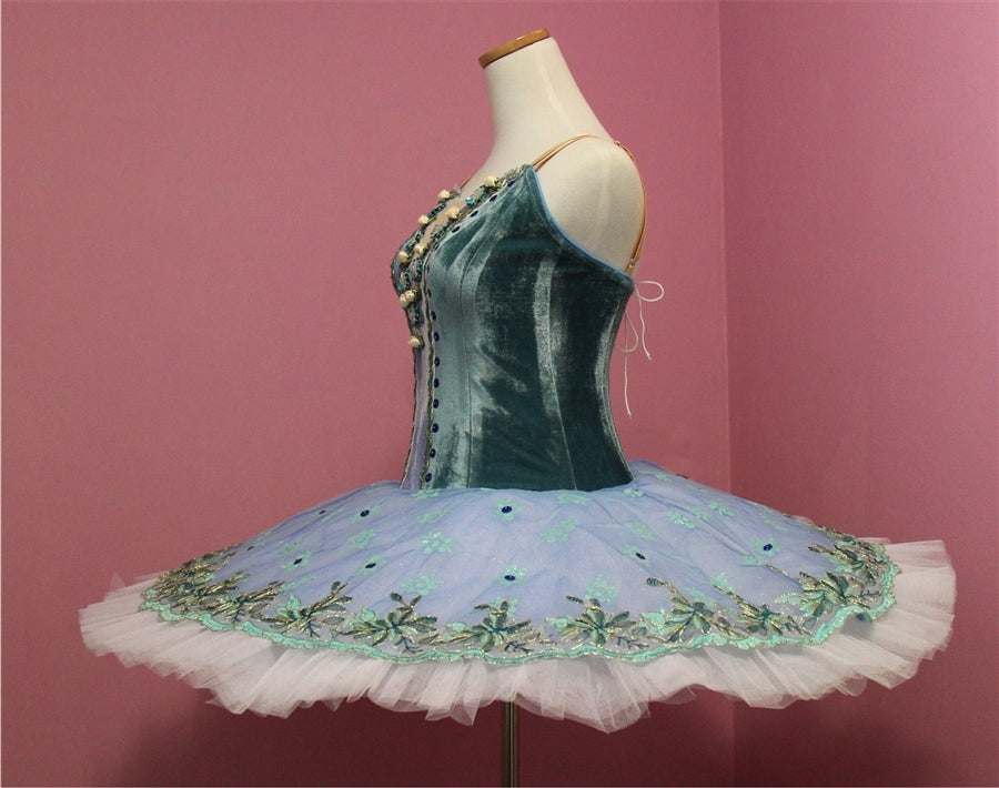 Ballet performance tutu -- Performances Quality in Turquoise Green 6017T