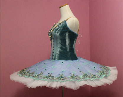 Ballet performance tutu -- Performances Quality in Turquoise Green 6017T
