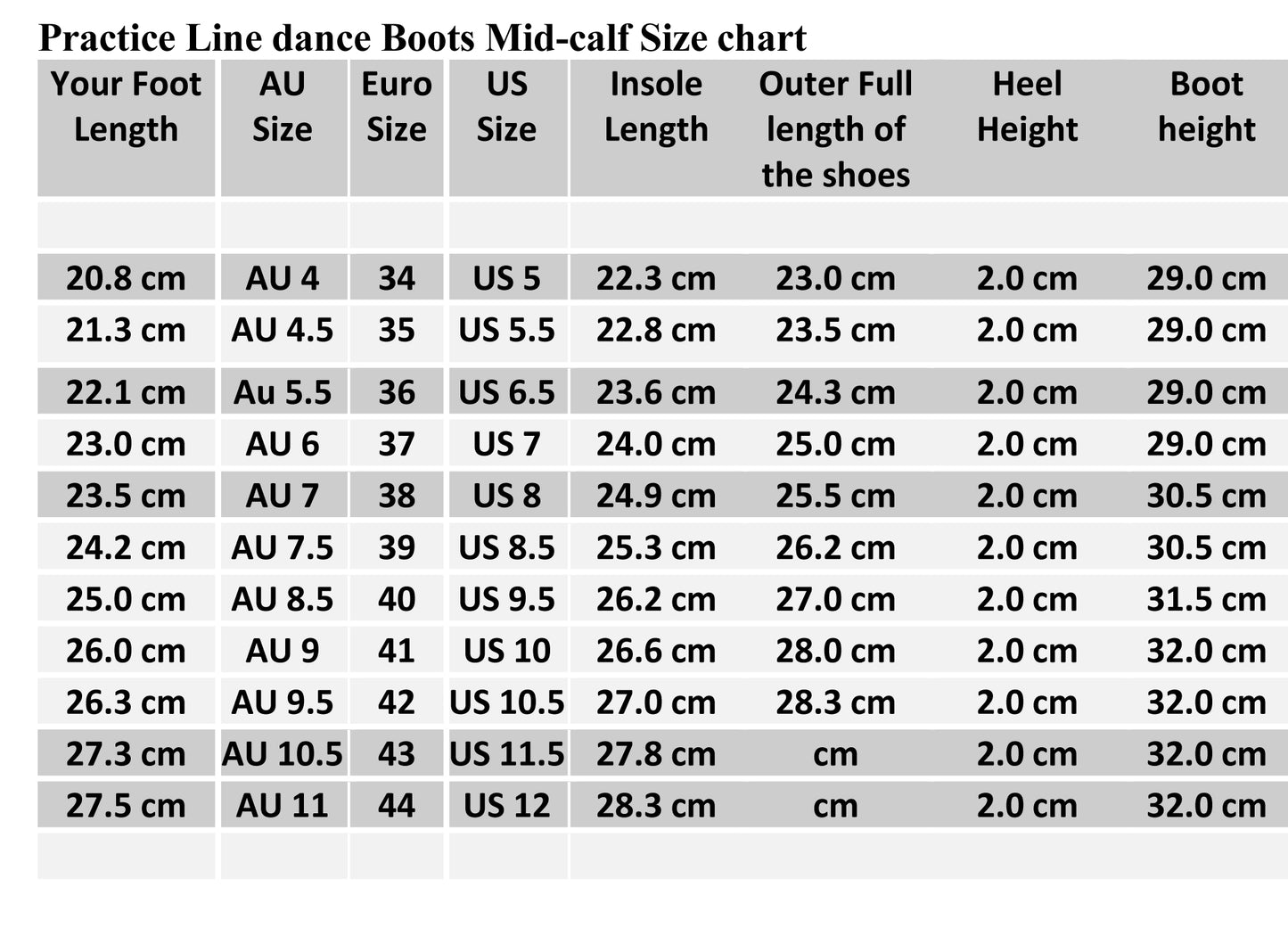 Practice Line dance Boots Faux Suede Mid-calf